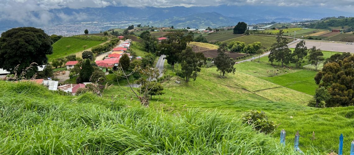 The bountiful Costa Rican countryside where the kids and I spent time in Spanish immersion learning during my sabbatical.